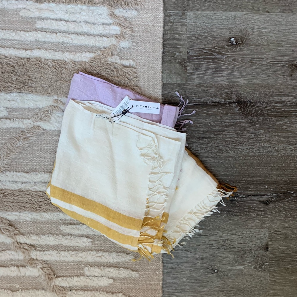 Vitamin A Linen Sarong